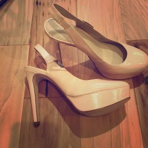 Calvin Klein platform pumps